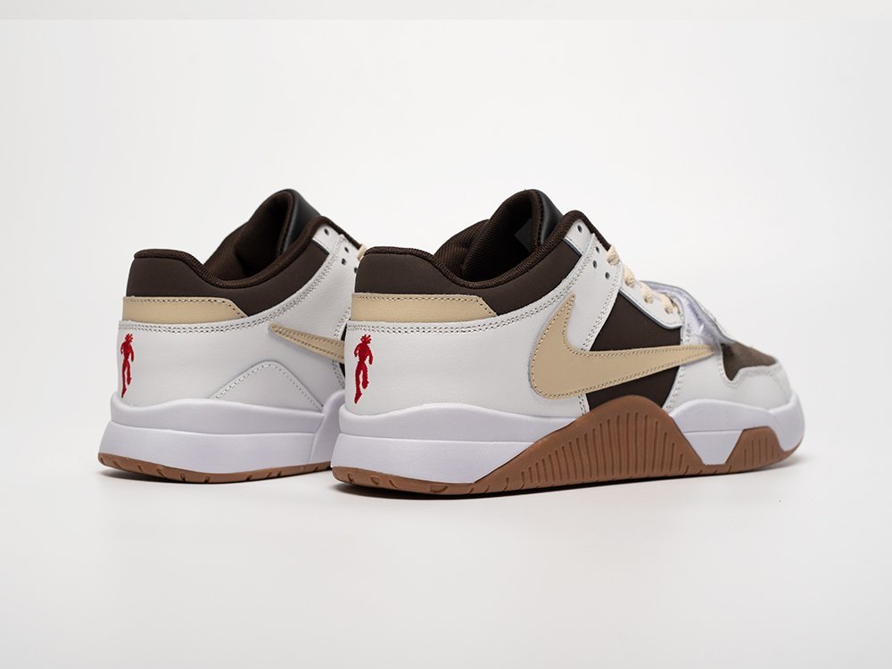 Jordan Jumpman Jack x Travis Scott белые кожа мужские (AR32460) - фото 3 Jordan Jumpman Jack x Travis Scott белые кожа мужские (AR32460) - фото 3