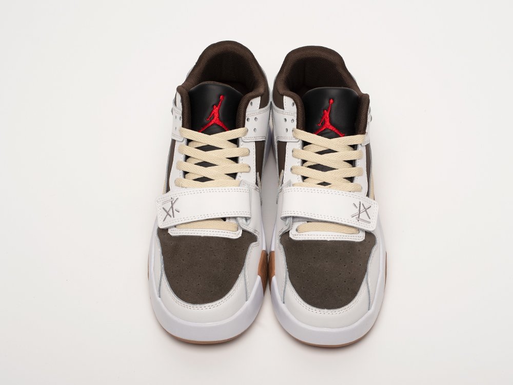Jordan Jumpman Jack x Travis Scott белые кожа мужские (AR32460) - фото 4 Jordan Jumpman Jack x Travis Scott белые кожа мужские (AR32460) - фото 4