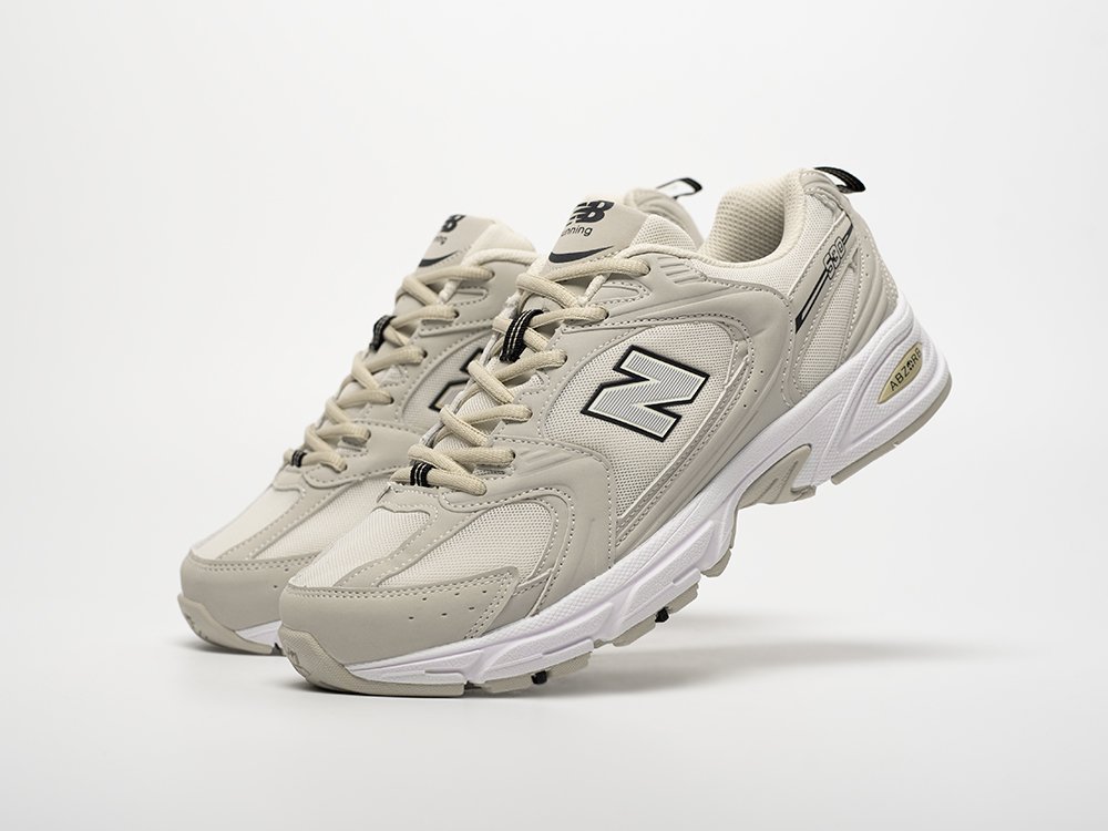 New Balance 530 белые кожа мужские (AR32471) - фото 2 New Balance 530 белые кожа мужские (AR32471) - фото 2