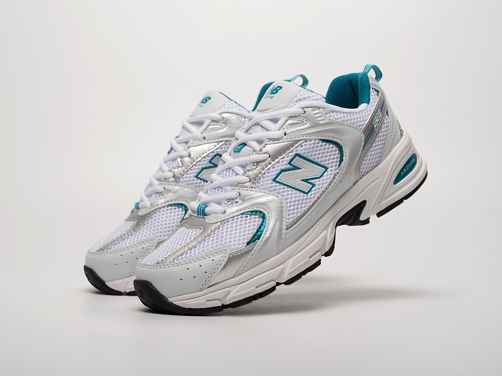 New Balance 530 белые кожа мужские (AR32473) - фото 2 New Balance 530 белые кожа мужские (AR32473) - фото 2