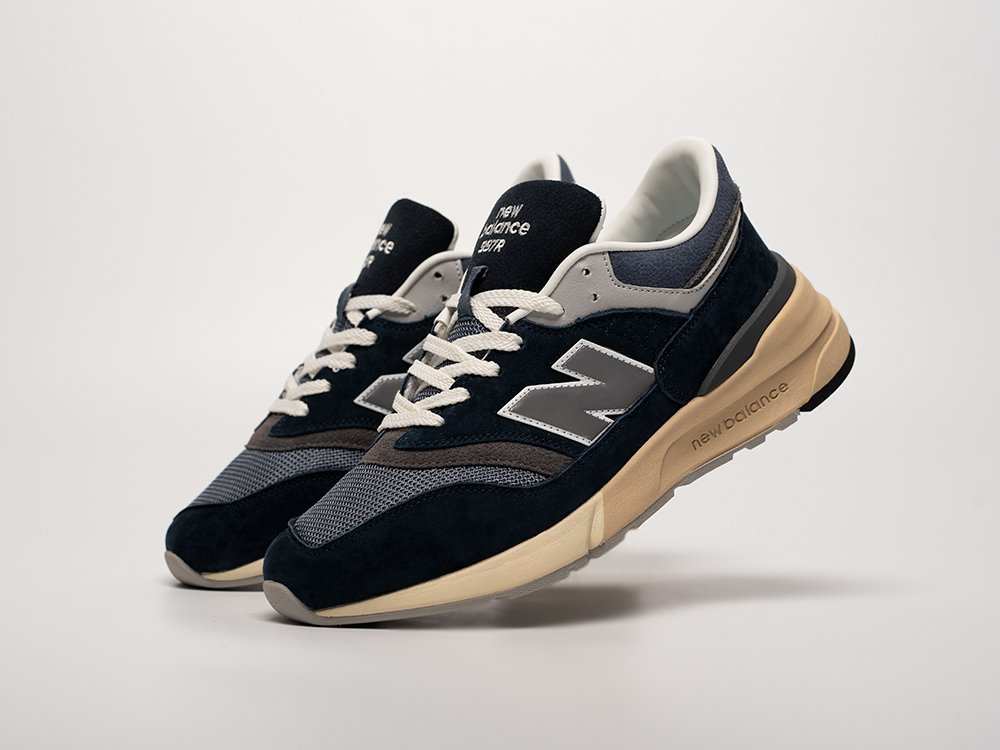 New Balance 997R синие замша мужские (AR32476) - фото 2