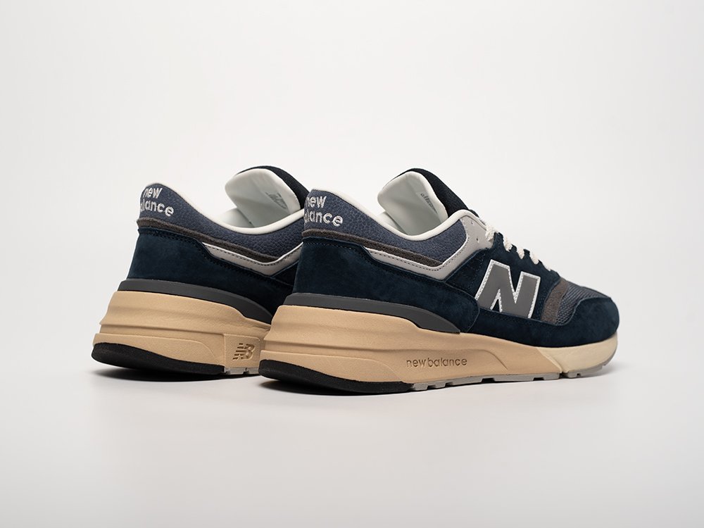 New Balance 997R синие замша мужские (AR32476) - фото 3