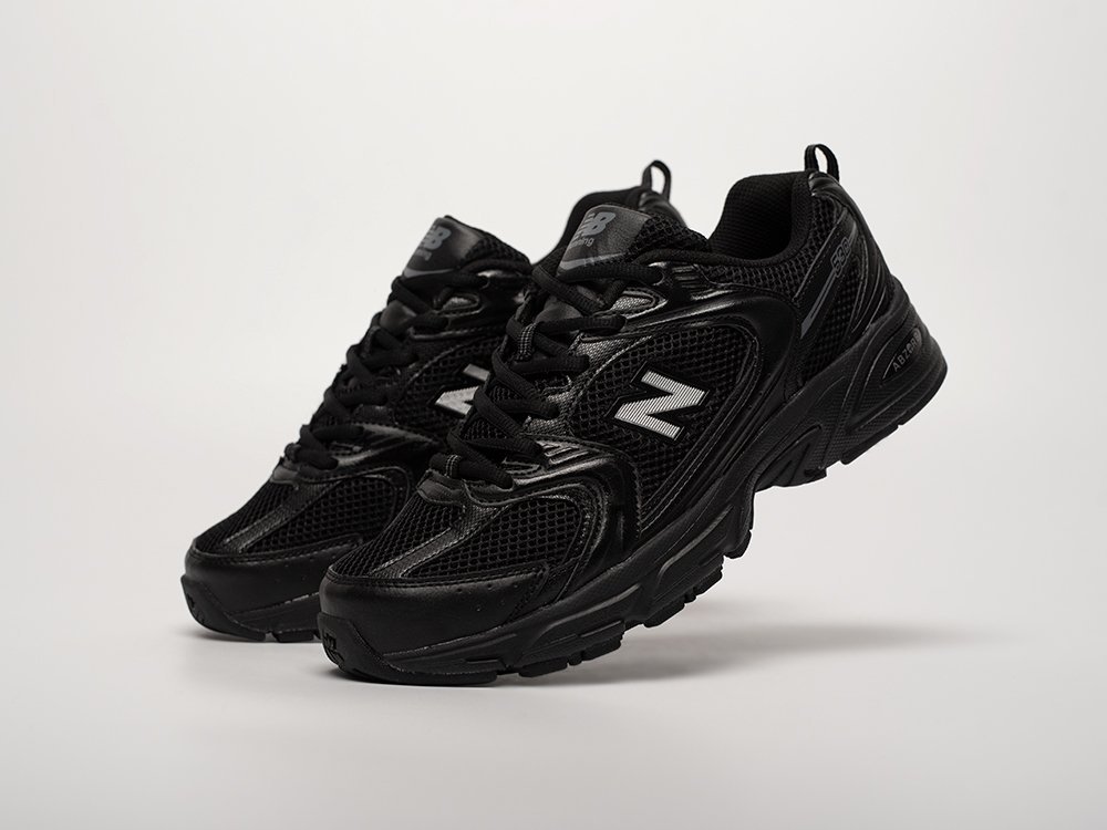 New Balance 530 черные кожа мужские (AR32478) - фото 2 New Balance 530 черные кожа мужские (AR32478) - фото 2