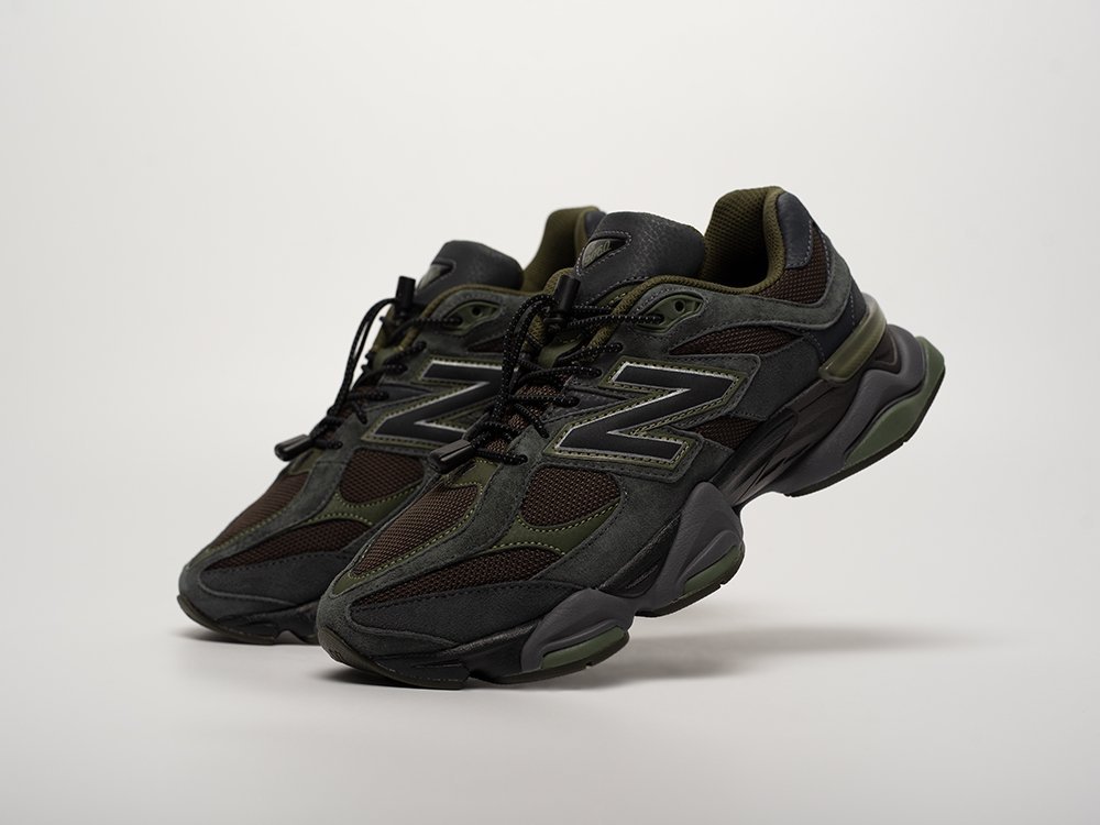 New Balance 9060 серые замша мужские (AR32486) - фото 2 New Balance 9060 серые замша мужские (AR32486) - фото 2