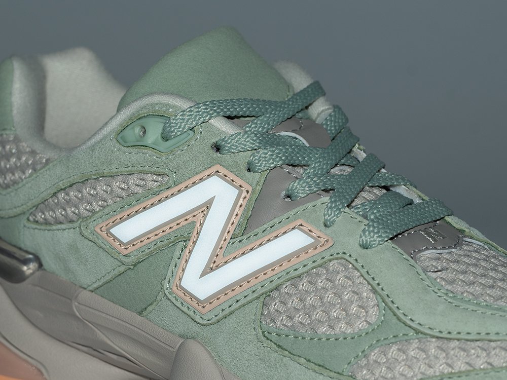 New Balance 9060 WMNS зеленые замша женские (AR32489) - фото 3 New Balance 9060 WMNS зеленые замша женские (AR32489) - фото 3