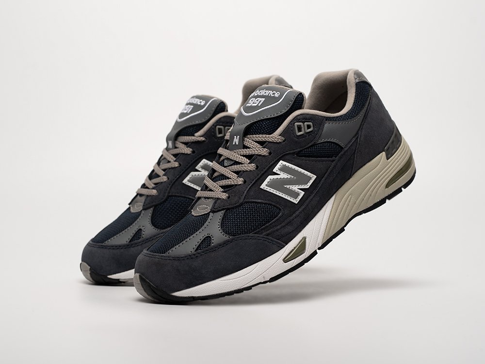 New Balance 991 синие замша мужские (AR32491) - фото 2