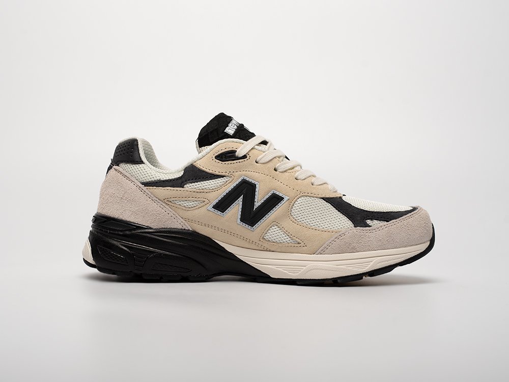 New Balance 990v3 белые замша мужские (AR32494) - фото 3 New Balance 990v3 белые замша мужские (AR32494) - фото 3