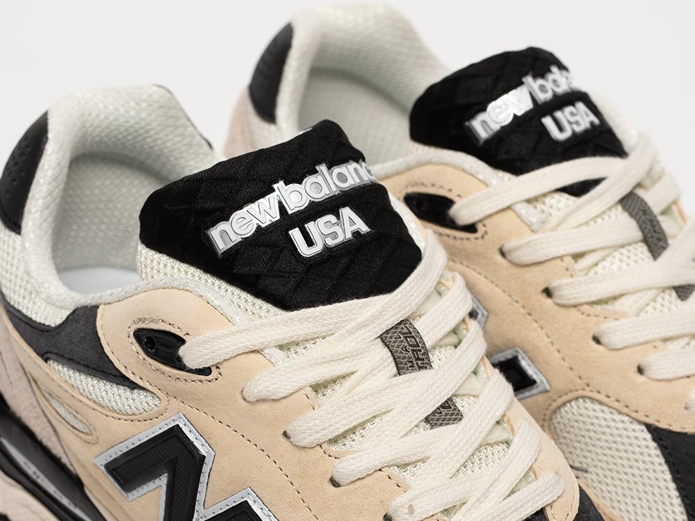 New Balance 990v3 белые замша мужские (AR32494) - фото 7 New Balance 990v3 белые замша мужские (AR32494) - фото 7