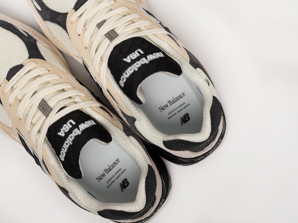 New Balance 990v3 белые замша мужские (AR32494) - фото 8 New Balance 990v3 белые замша мужские (AR32494) - фото 8