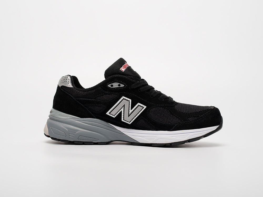 New Balance 990v3 черные замша мужские (AR32495) - фото 3