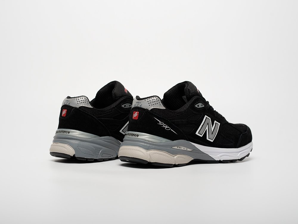 New Balance 990v3 черные замша мужские (AR32495) - фото 4 New Balance 990v3 черные замша мужские (AR32495) - фото 4