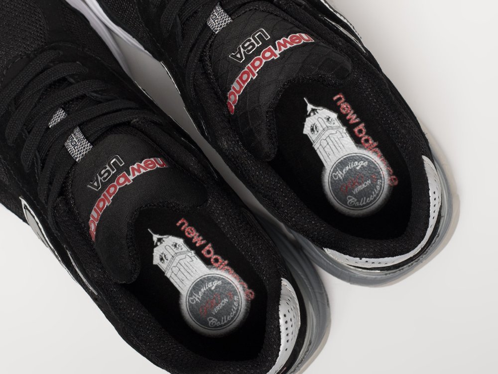 New Balance 990v3 черные замша мужские (AR32495) - фото 8 New Balance 990v3 черные замша мужские (AR32495) - фото 8