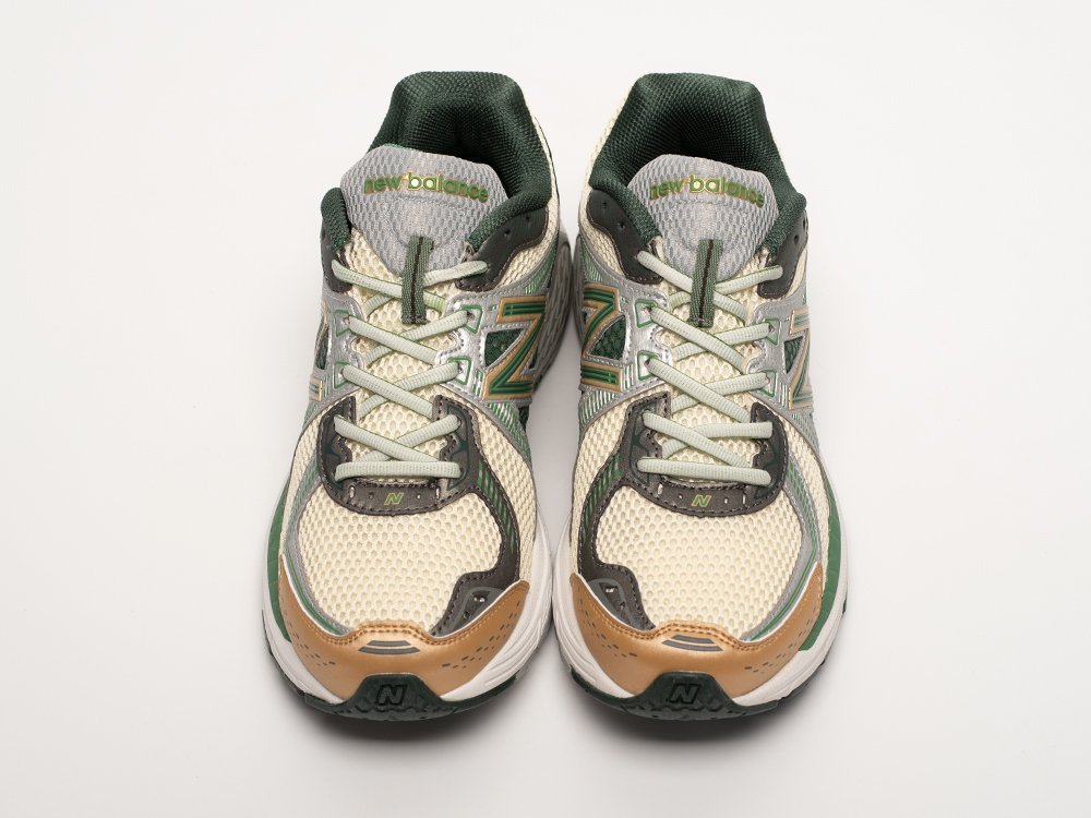 New Balance 860v2 x Aime Leon Dore бежевые текстиль мужские (AR32498) - фото 4 New Balance 860v2 x Aime Leon Dore бежевые текстиль мужские (AR32498) - фото 4
