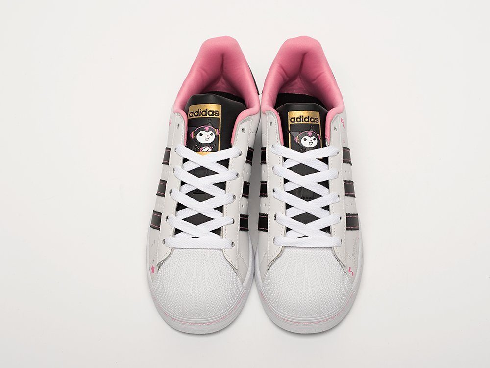 Adidas Superstar x Hello Kitty WMNS белые кожа женские (AR32518) - фото 4 Adidas Superstar x Hello Kitty WMNS белые кожа женские (AR32518) - фото 4