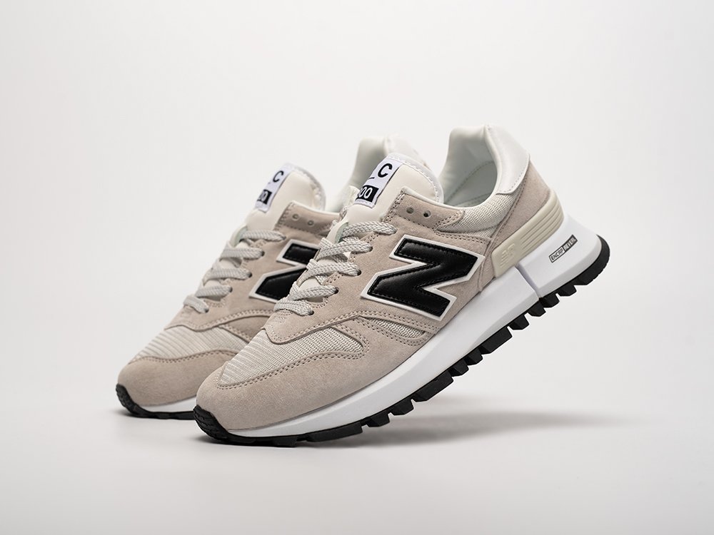 New Balance RC 1300 бежевые замша мужские (AR32523) - фото 2