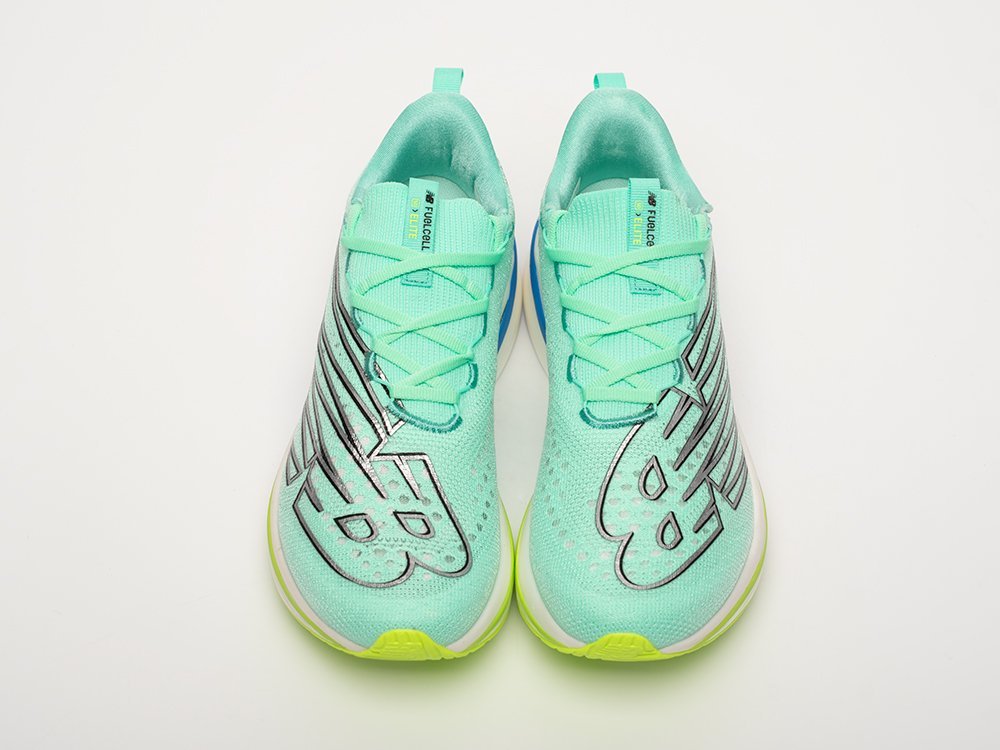 New Balance FuelCell SC Elite v3 зеленые текстиль мужские (AR32525) - фото 4 New Balance FuelCell SC Elite v3 зеленые текстиль мужские (AR32525) - фото 4