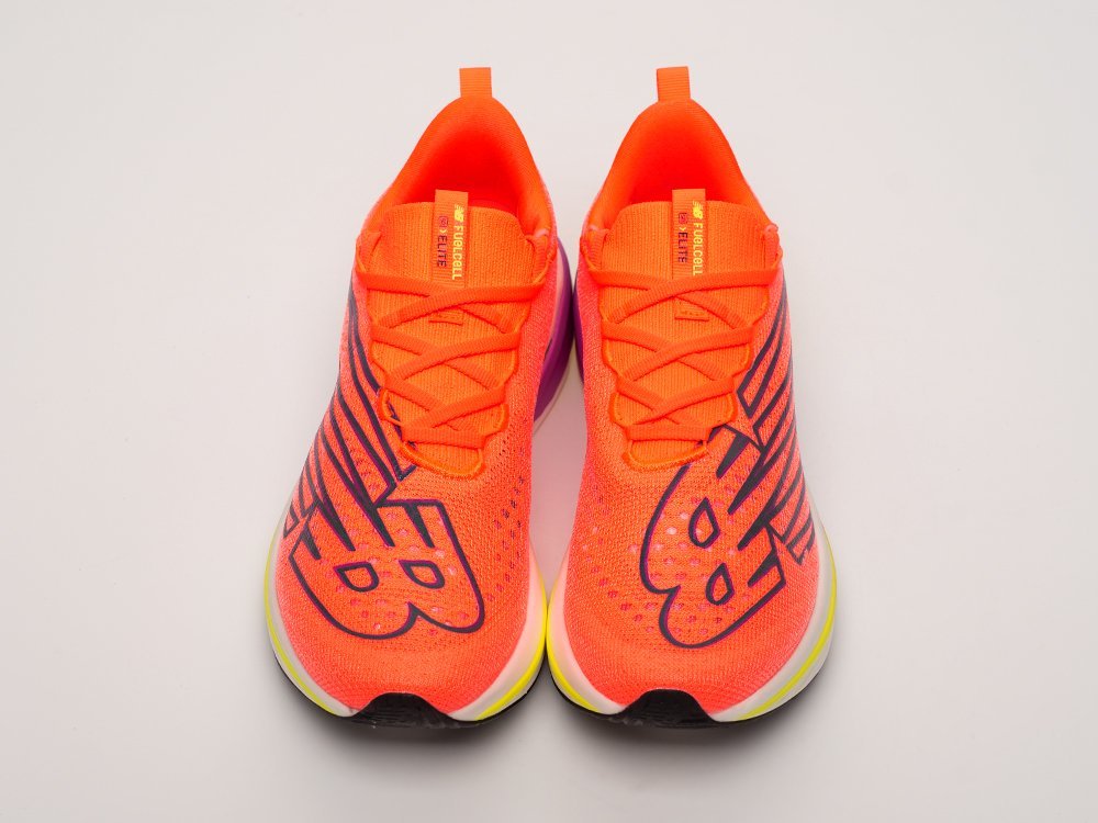 New Balance FuelCell SC Elite v3 красные текстиль мужские (AR32526) - фото 4 New Balance FuelCell SC Elite v3 красные текстиль мужские (AR32526) - фото 4