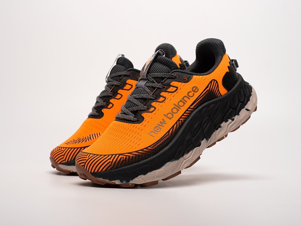 New Balance Fresh Foam X More Trail v3 оранжевые текстиль мужские (AR32529) - фото 2