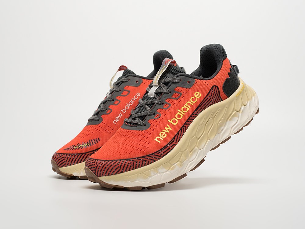 New Balance Fresh Foam X More Trail v3 красные текстиль мужские (AR32530) - фото 2