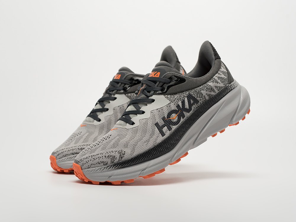 Hoka Challenger ATR 7 серые текстиль мужские (AR32539) - фото 2 Hoka Challenger ATR 7 серые текстиль мужские (AR32539) - фото 2