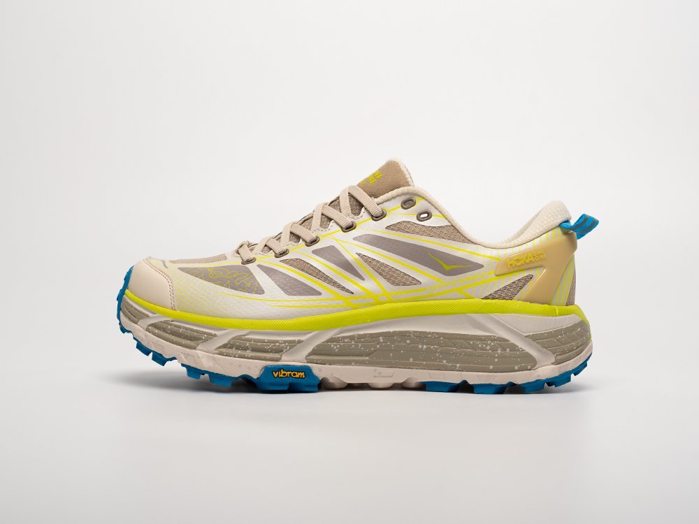 Hoka Mafate Speed 2 бежевые текстиль мужские (AR32549) - фото 1