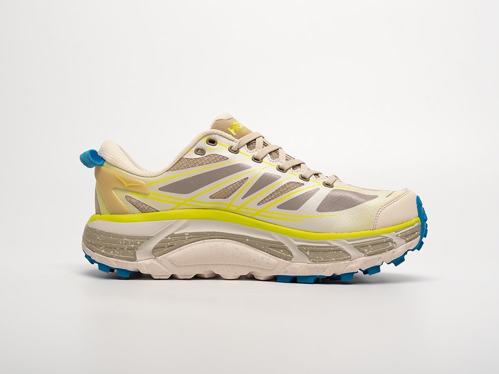 Hoka Mafate Speed 2 бежевые текстиль мужские (AR32549) - фото 3