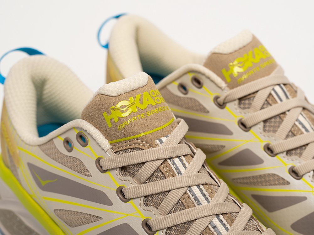 Hoka Mafate Speed 2 бежевые текстиль мужские (AR32549) - фото 7 Hoka Mafate Speed 2 бежевые текстиль мужские (AR32549) - фото 7