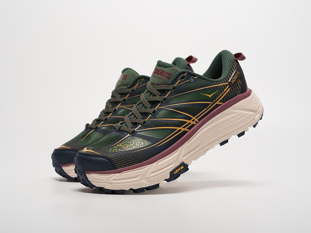 Hoka Mafate Speed 2 зеленые текстиль мужские (AR32550) - фото 2 Hoka Mafate Speed 2 зеленые текстиль мужские (AR32550) - фото 2