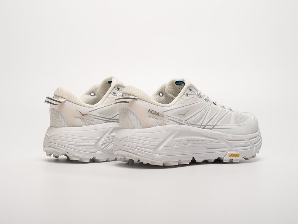 Hoka Mafate Speed 2 белые текстиль мужские (AR32553) - фото 3