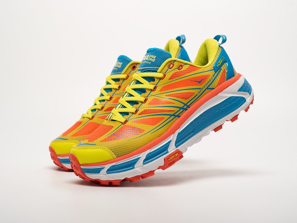 Hoka Mafate Speed 2 оранжевые текстиль мужские (AR32556) - фото 2