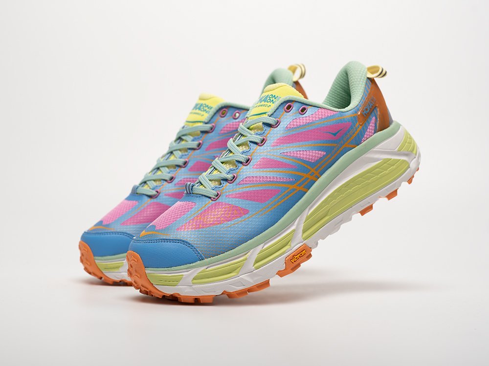 Hoka Mafate Speed 2 разноцветные текстиль мужские (AR32558) - фото 2 Hoka Mafate Speed 2 разноцветные текстиль мужские (AR32558) - фото 2