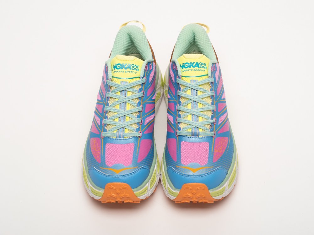 Hoka Mafate Speed 2 разноцветные текстиль мужские (AR32558) - фото 4 Hoka Mafate Speed 2 разноцветные текстиль мужские (AR32558) - фото 4