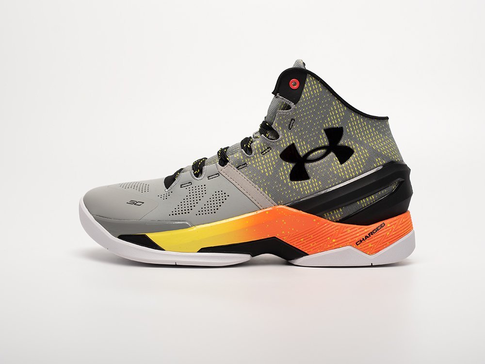 Under Armour Curry 2 Grey Black Orange