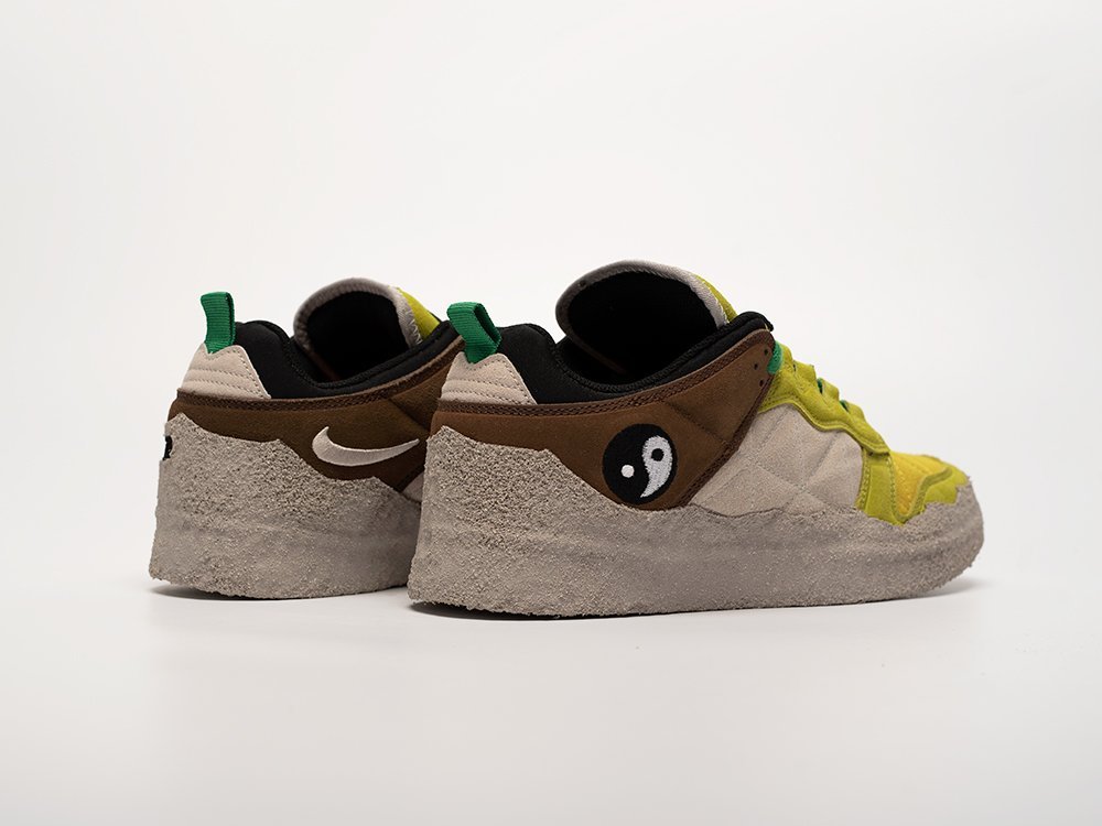 Nike x CPFM x Dunk Low желтые замша мужские (AR32569) - фото 3 Nike x CPFM x Dunk Low желтые замша мужские (AR32569) - фото 3