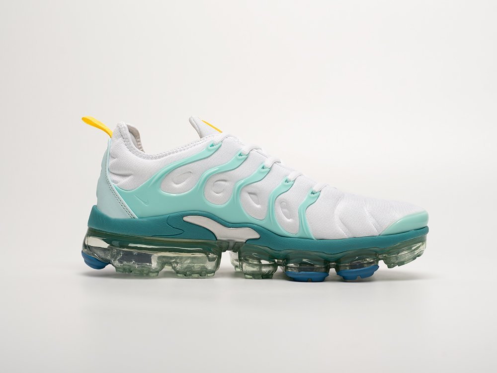 Nike Air VaporMax Plus белые текстиль мужские (AR32572) - фото 3