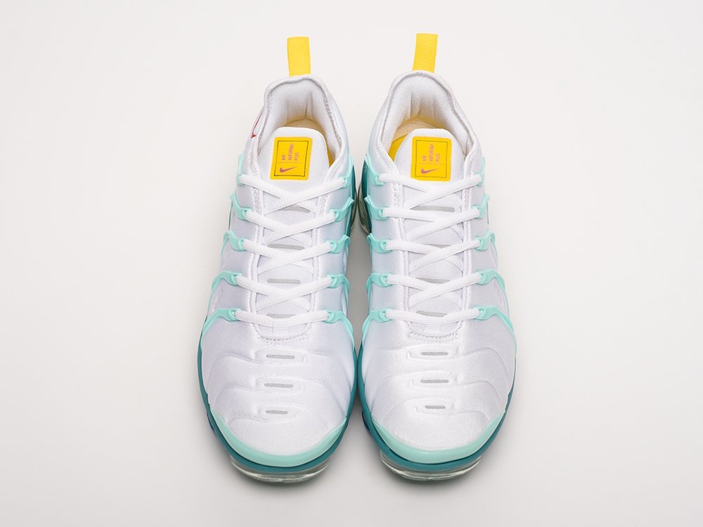 Nike Air VaporMax Plus белые текстиль мужские (AR32572) - фото 6 Nike Air VaporMax Plus белые текстиль мужские (AR32572) - фото 6
