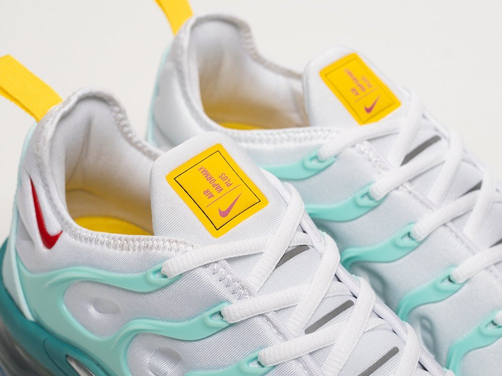 Nike Air VaporMax Plus белые текстиль мужские (AR32572) - фото 7 Nike Air VaporMax Plus белые текстиль мужские (AR32572) - фото 7