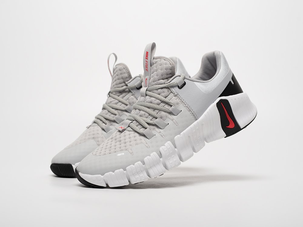 Nike Free Metcon 5 серые текстиль мужские (AR32580) - фото 2