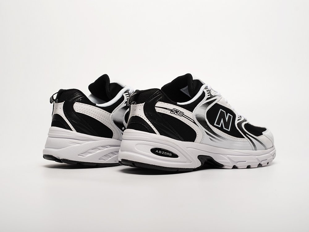 New Balance 530 белые кожа мужские (AR32594) - фото 4 New Balance 530 белые кожа мужские (AR32594) - фото 4