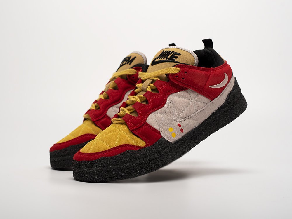 Nike x CPFM x Dunk Low разноцветные замша мужские (AR32595) - фото 2 Nike x CPFM x Dunk Low разноцветные замша мужские (AR32595) - фото 2