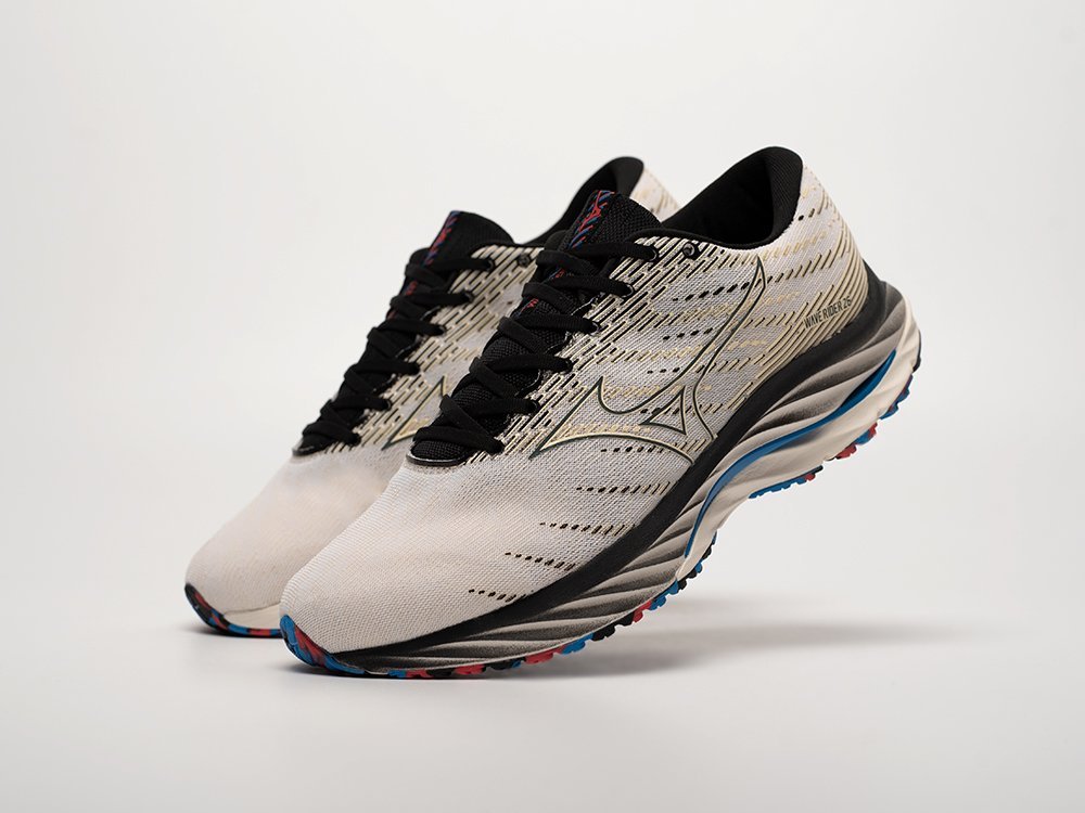 Mizuno Wave Rider 26 серые текстиль мужские (AR32598) - фото 2 Mizuno Wave Rider 26 серые текстиль мужские (AR32598) - фото 2