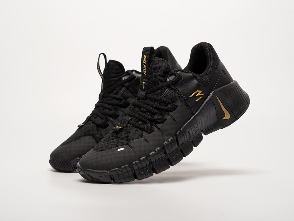 Nike Free Metcon 5 черные текстиль мужские (AR32601) - фото 2 Nike Free Metcon 5 черные текстиль мужские (AR32601) - фото 2