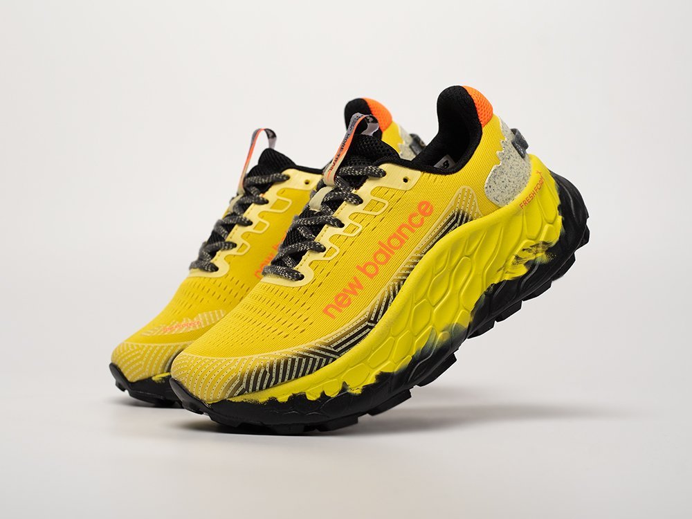 New Balance Fresh Foam X More Trail v3 желтые текстиль женские (AR32605) - фото 2 New Balance Fresh Foam X More Trail v3 желтые текстиль женские (AR32605) - фото 2