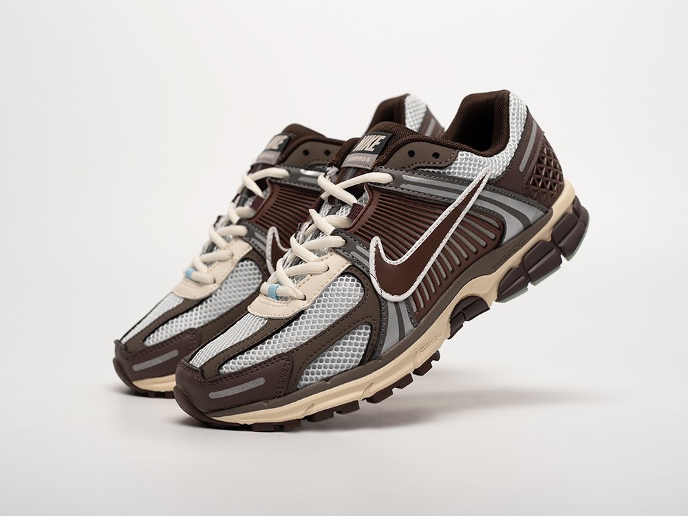 Nike Air Zoom Vomero 5 коричневые текстиль мужские (AR32615) - фото 2