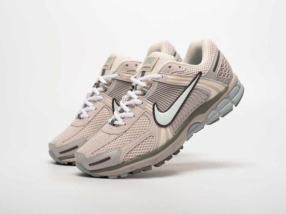 Nike Air Zoom Vomero 5 бежевые текстиль мужские (AR32621) - фото 2 Nike Air Zoom Vomero 5 бежевые текстиль мужские (AR32621) - фото 2