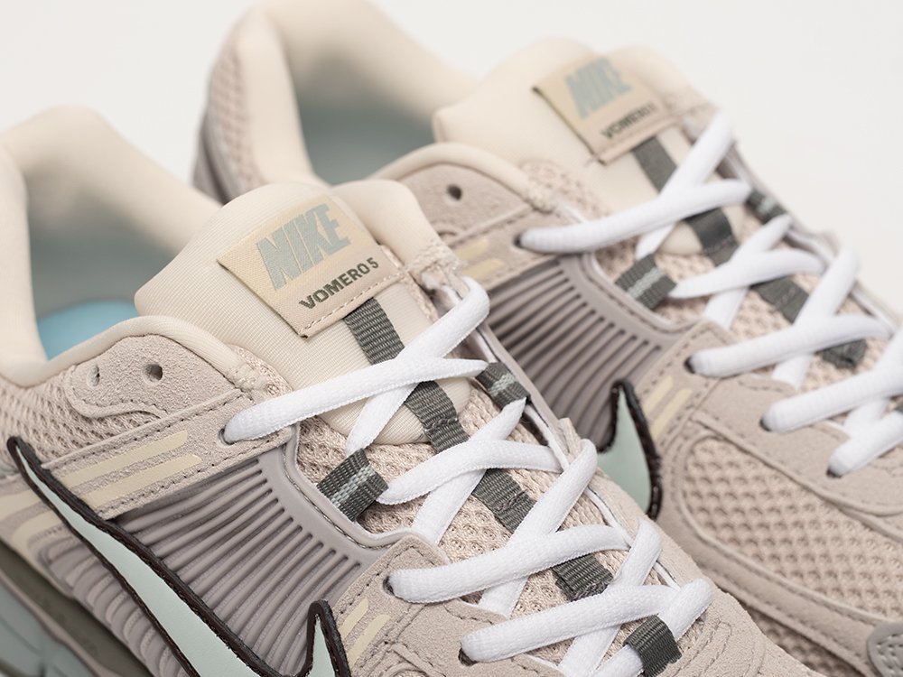 Nike Air Zoom Vomero 5 бежевые текстиль мужские (AR32621) - фото 7 Nike Air Zoom Vomero 5 бежевые текстиль мужские (AR32621) - фото 7
