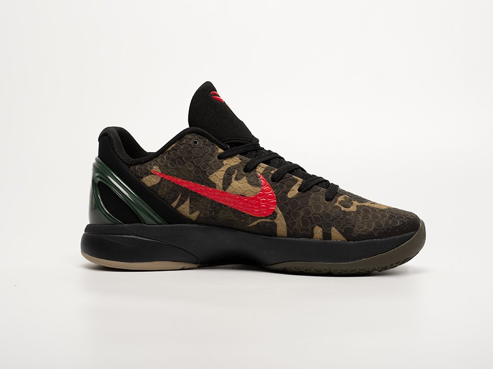 Nike Zoom Kobe 6 Protro Italian Camo 2024 черные текстиль мужские (AR32624) - фото 3