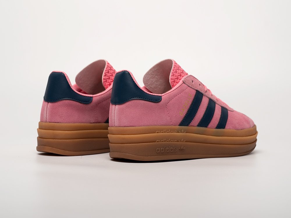 Adidas Gazelle Bold WMNS розовые замша женские (AR32632) - фото 4