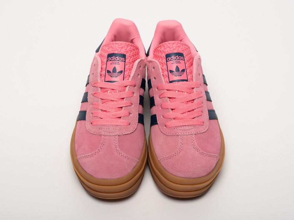 Adidas Gazelle Bold WMNS розовые замша женские (AR32632) - фото 6