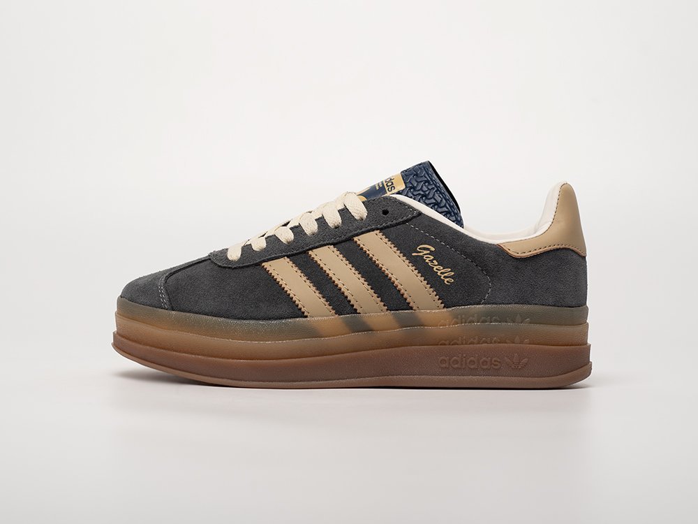 Adidas Gazelle Bold WMNS серые замша женские (AR32633) - фото 1 Adidas Gazelle Bold WMNS серые замша женские (AR32633) - фото 1